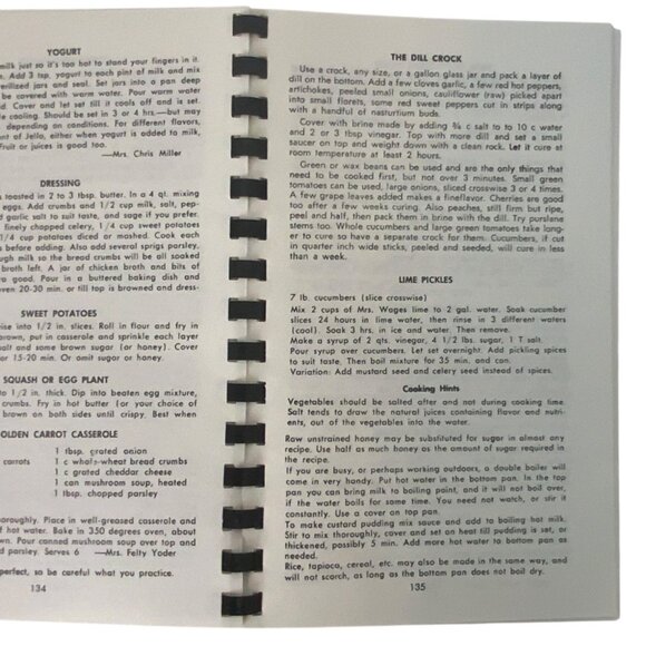 Country Cooking Cookbook by Ada Miller Amish Recipes Spiral Bound Iowa 1978 - Picture 8 of 8